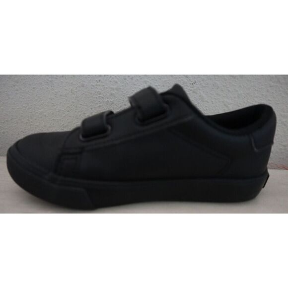 Polo Ralph Lauren Toddler Sz 9.5M Triple Black Eastern EZ Strap Low Top Sneakers - Picture 7 of 11
